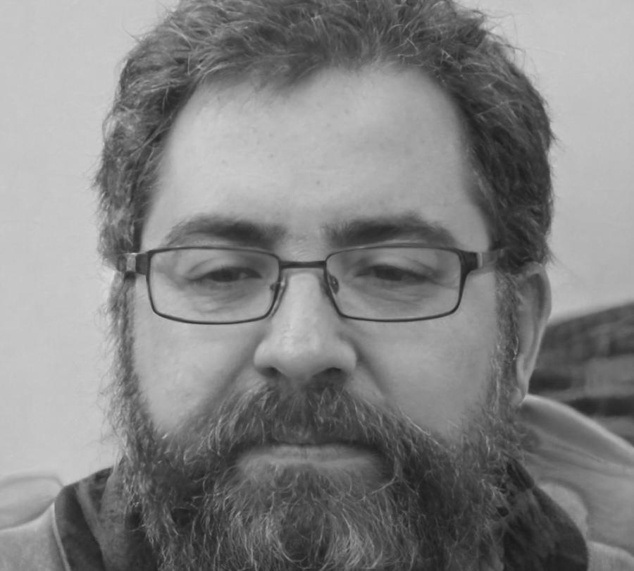 Portrait of Alaric Pemberton, finance instructor